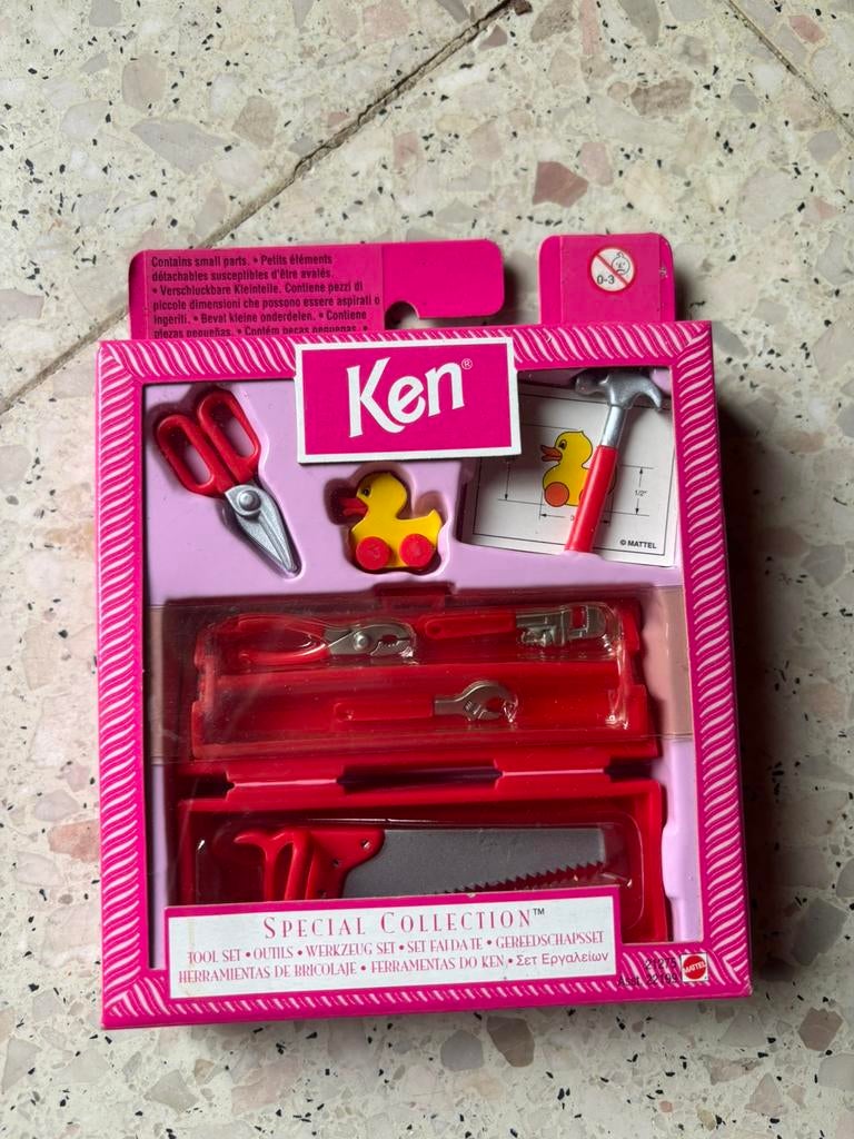 Barbie Ken collection tool box set, Enlèvement, Neuf