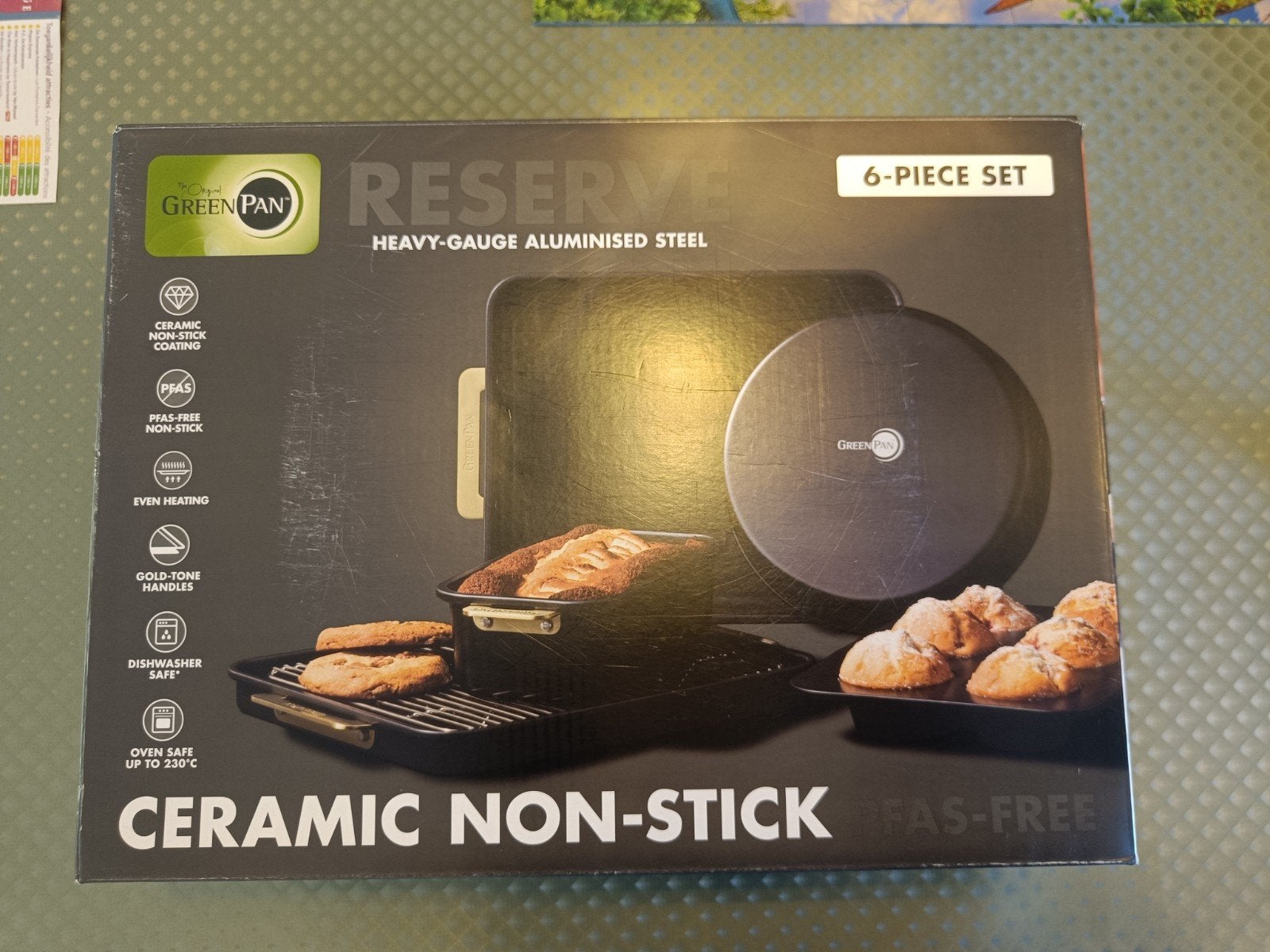 green pan padova bakset zwart, Huis en Inrichting, Keuken | Keukenbenodigdheden, Ophalen, Nieuw, Zwart