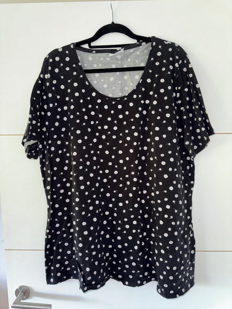 T-shirt Yessica noir à motifs fleurs, Vêtements | Femmes, Enlèvement ou Envoi, Yessica, Comme neuf, Chemise ou Top
