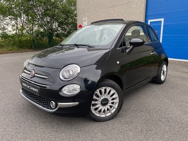 FIAT 500 CABRIO/34.000.KM/ZEER MOOIE STAAT, Auto's, Voorwielaandrijving, Euro 6, Cabriolet, Leder en Stof