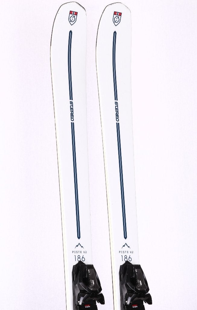 186 cm ski's STEREO PISTE V.2, grip walk, dual titanal, wood, Overige merken, Verzenden, Carve, 180 cm of meer