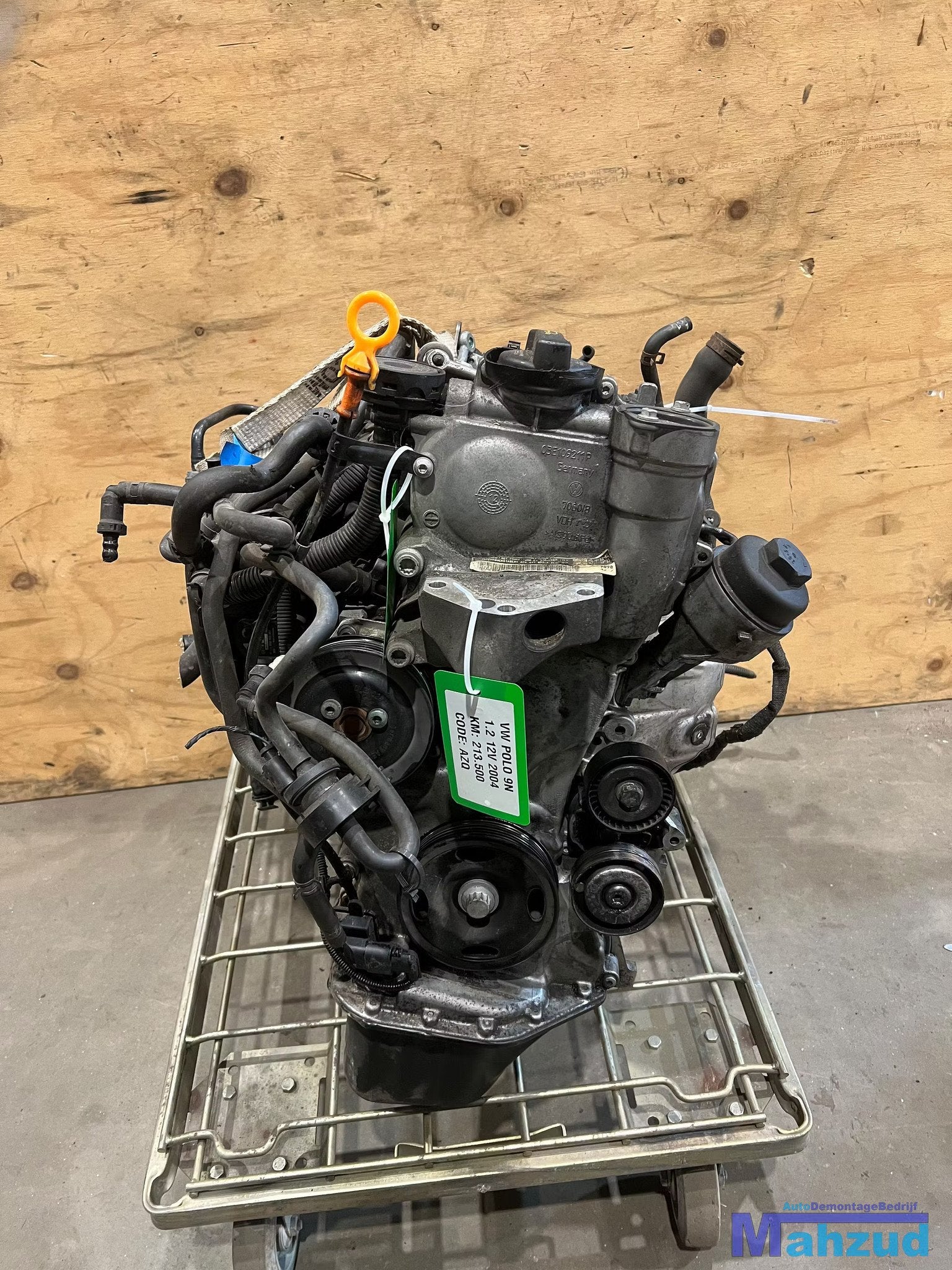 VW POLO 9N 1.2 12V Motorblok motor AZQ, Gebruikt, Volkswagen, Volkswagen AG, Vw@volkswagen.de