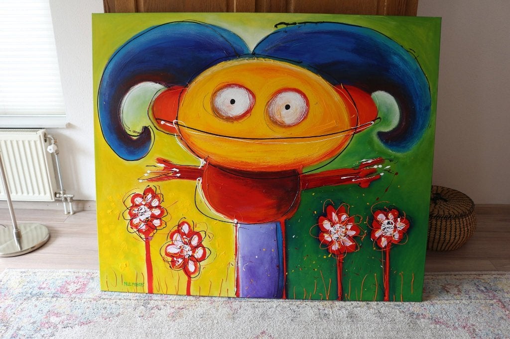 Groot schilderij door Paul Megens KLEINE PRIJS, Enlèvement