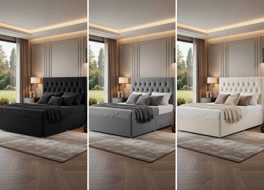 Compleet bed + matras – Alle maten op voorraad, Verzenden, Nieuw, Tweepersoons, Overige kleuren