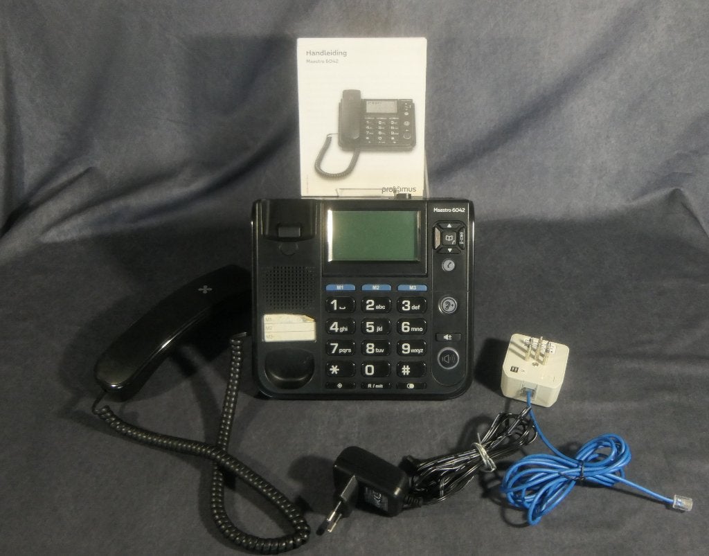 vaste telefoon  Maestro 6042, Telecommunicatie, Vaste telefoons | Handsets en Draadloos, Ophalen, Gebruikt, 1 handset