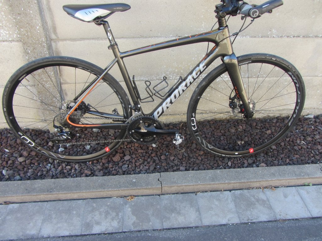 koersfiets sportfiets, Fietsen en Brommers, Fietsen | Racefietsen, Ophalen, Carbon, Dames