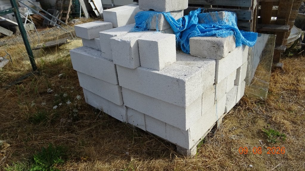 Blocs ytong, Bricolage & Construction, Briques, Enlèvement, Comme neuf, Briques silico-calcaires