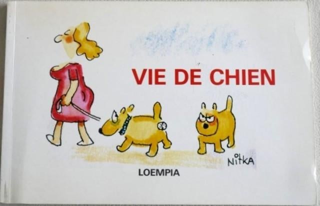 VIE DE CHIEN, zeer goede staat (oblong)., Boeken, Stripverhalen, Ophalen