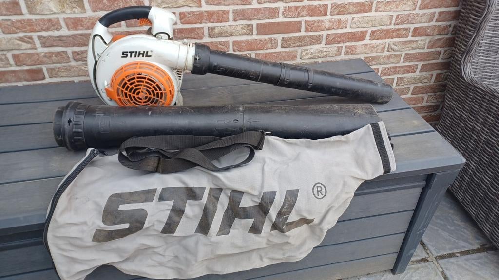 Stihl bladblazer/zuiger SH86., Ophalen