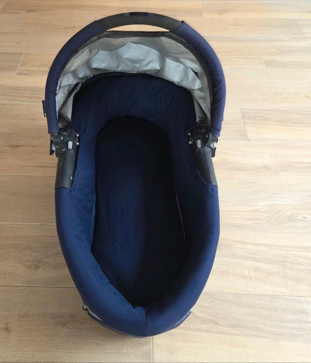 Blauwe Quinny Draagmand/Reiswieg, Enfants & Bébés, Avec nacelle, Quinny, Enlèvement, Utilisé