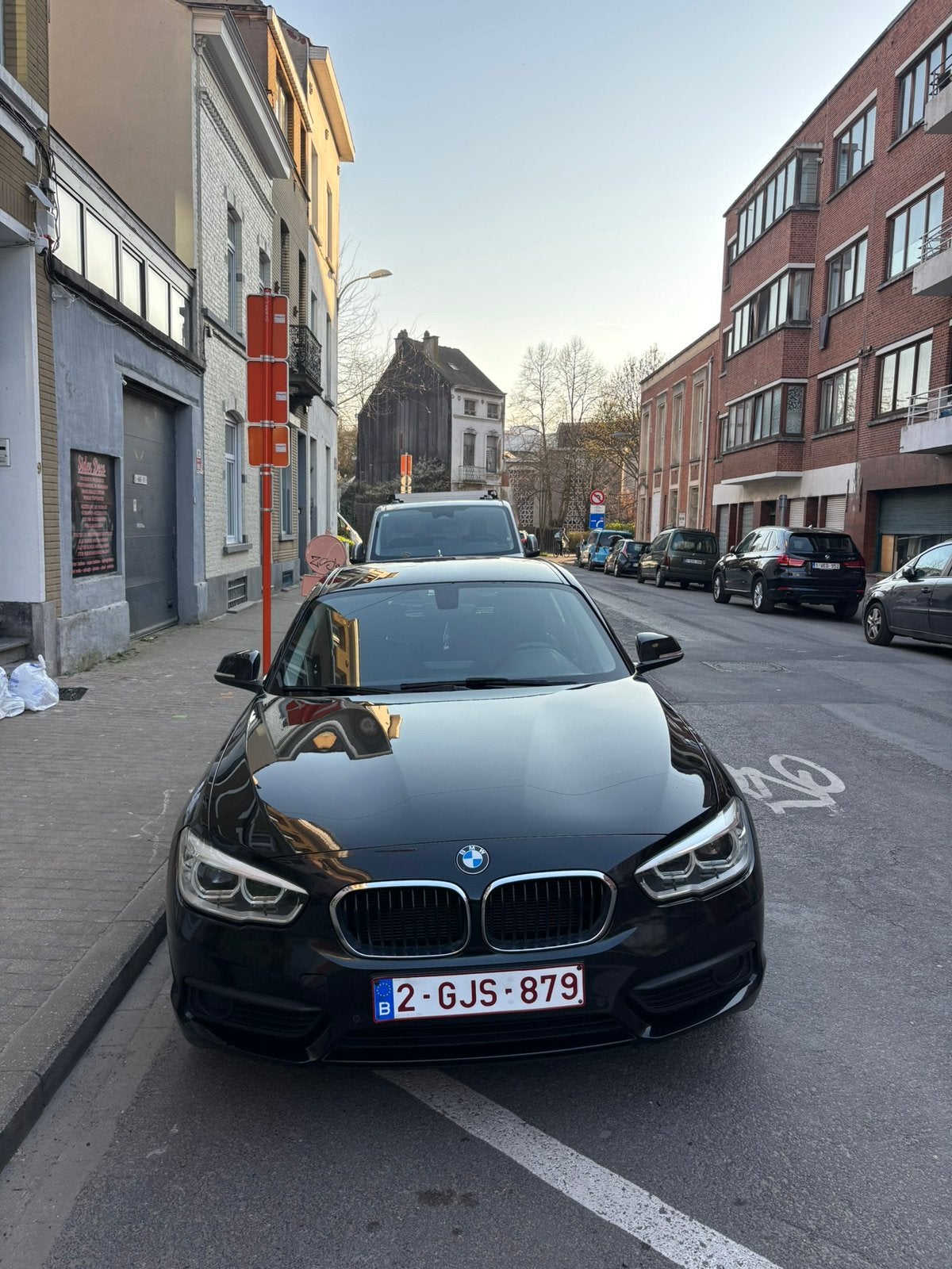 Bmw serie 1 118i, Autos, Cuir, Achat, Intérieur cuir, Noir