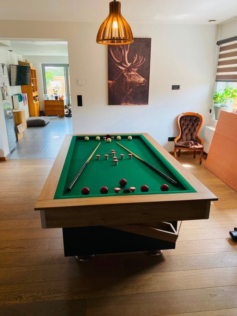 Toppenbiljart, Ophalen, Zo goed als nieuw, Biljarttafel
