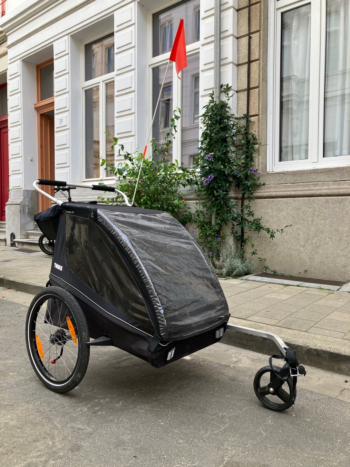 Thule Coaster XT noir, en excellent état, Enlèvement, Comme neuf, Pliable