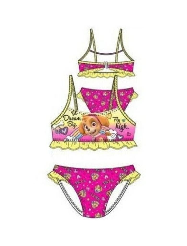 Paw Patrol Bikini Skye - Roze/Geel - Maat 98, Kinderen en Baby's, Maat 98, Bikiniset, Meisje, Nieuw