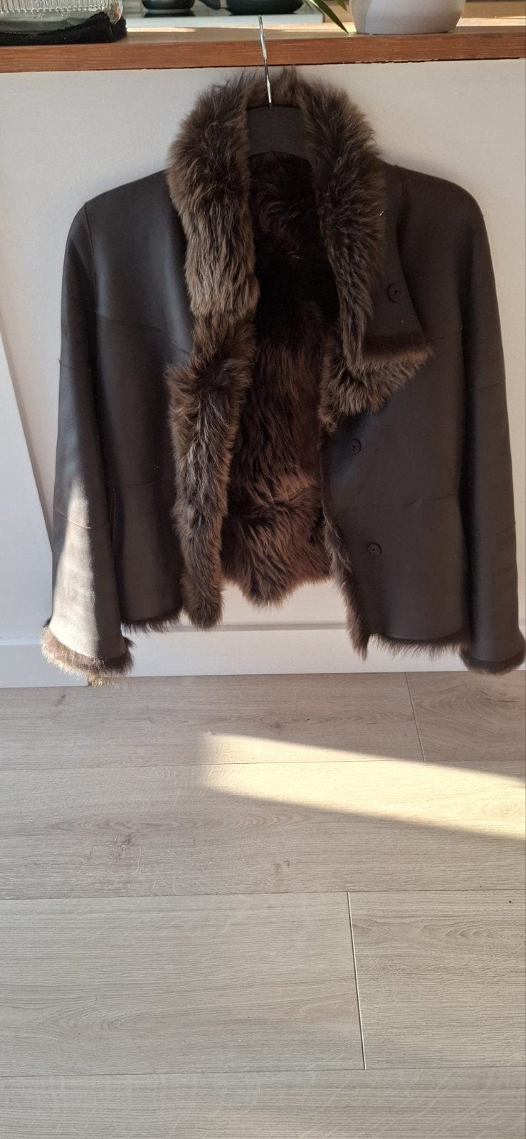 Veste 100% shearling mouton retourné Natan, Vêtements | Femmes