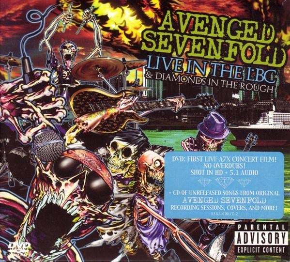 CD Avenged Sevenfold – Live In The LBC & Diamonds I t Rough, Cd's en Dvd's, Cd's | Hardrock en Metal, Zo goed als nieuw, Ophalen of Verzenden