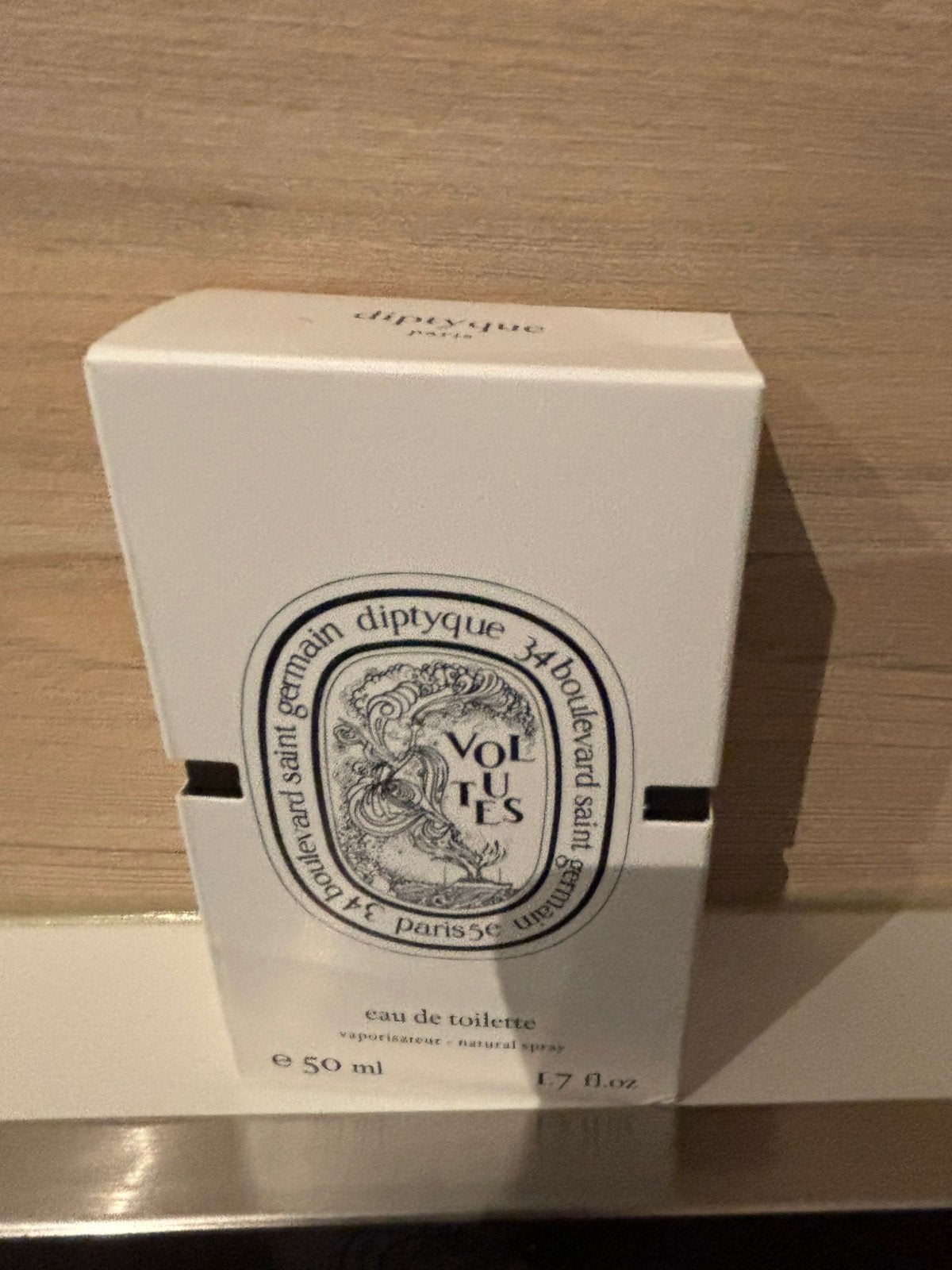 Diptyque volutes edt 50 ml, Ophalen, Zo goed als nieuw