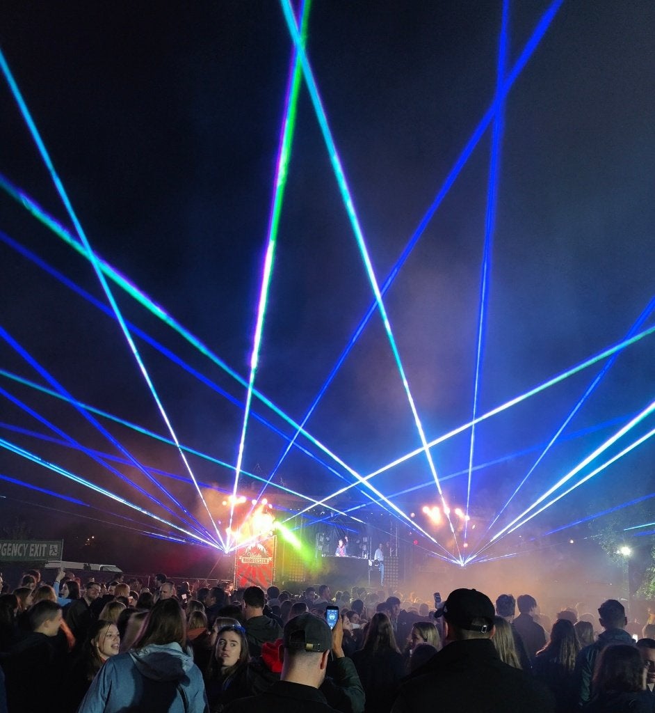 RGB Laser 4w (Nieuw!), Musique & Instruments, Enlèvement, Neuf, Laser, Commande sonore