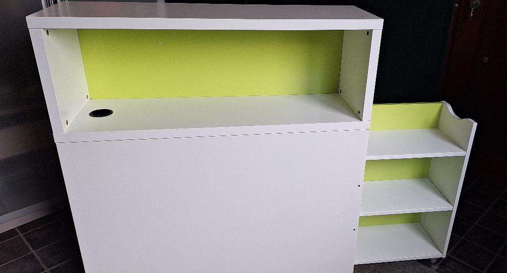 Tête de lit avec rangement, Enlèvement, Utilisé, Moins de 140 cm, Moins de 70 cm