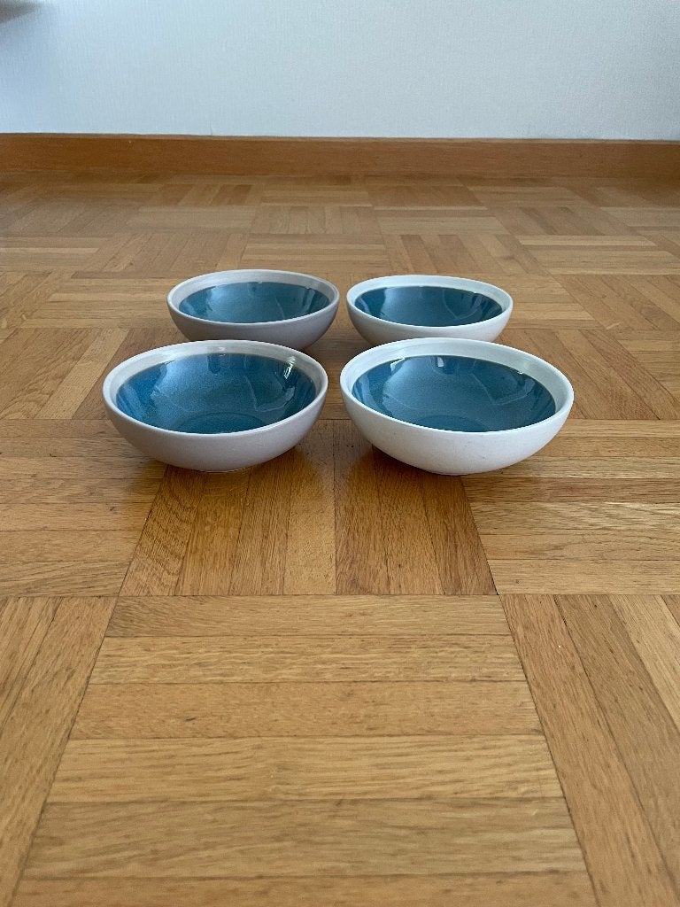 4 Aperitiefschaaltjes, Huis en Inrichting, Keuken | Servies, Ophalen of Verzenden, Zo goed als nieuw, Schaal of Schalen