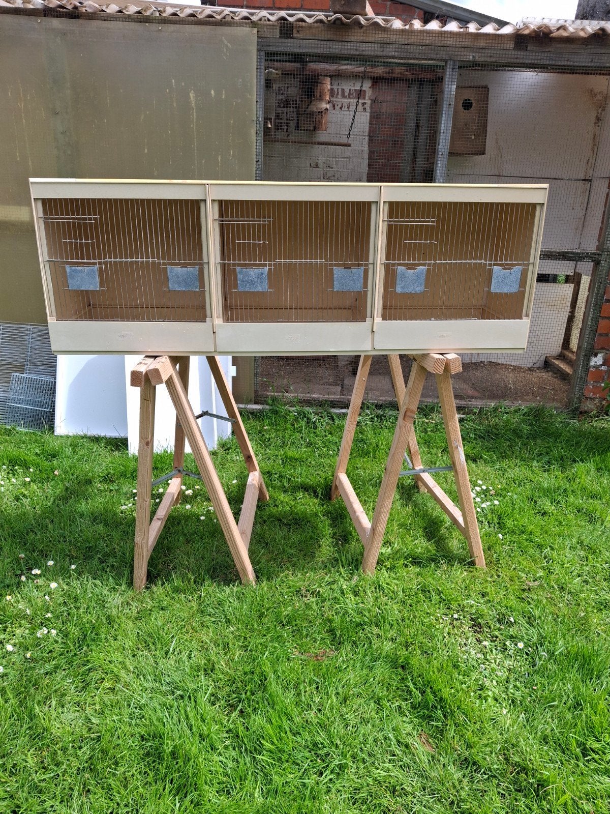 Pvc kweekkooien te koop, Enlèvement, Utilisé, Synthétique, Cage d'élevage