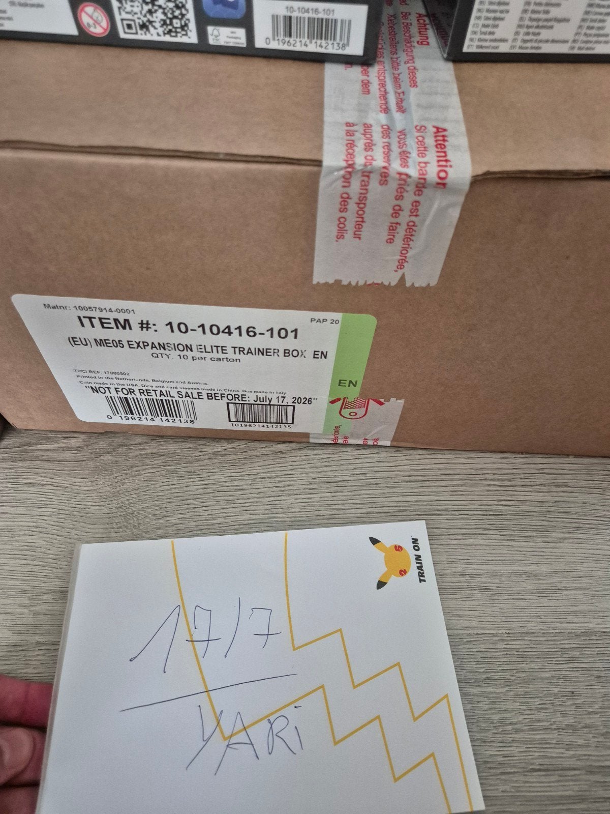 Pitch black etb case, Enlèvement ou Envoi, Neuf