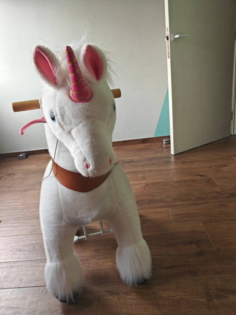 Paard waar je op kan zitten en rijden, Ophalen, Zo goed als nieuw