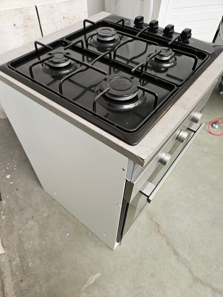 Cuisinière plaque cuisson gaz High One + Four Électrique, Electroménager, Gaz, 85 à 90 cm, 4 zones de cuisson, Encastré