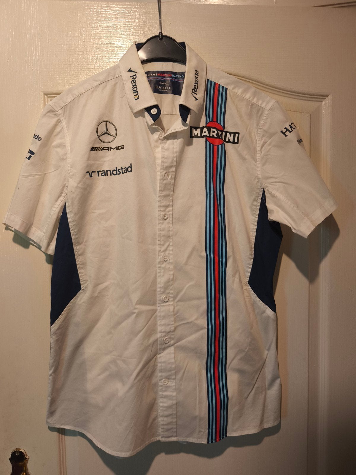 Chemise Martini Racing Williams, Enlèvement