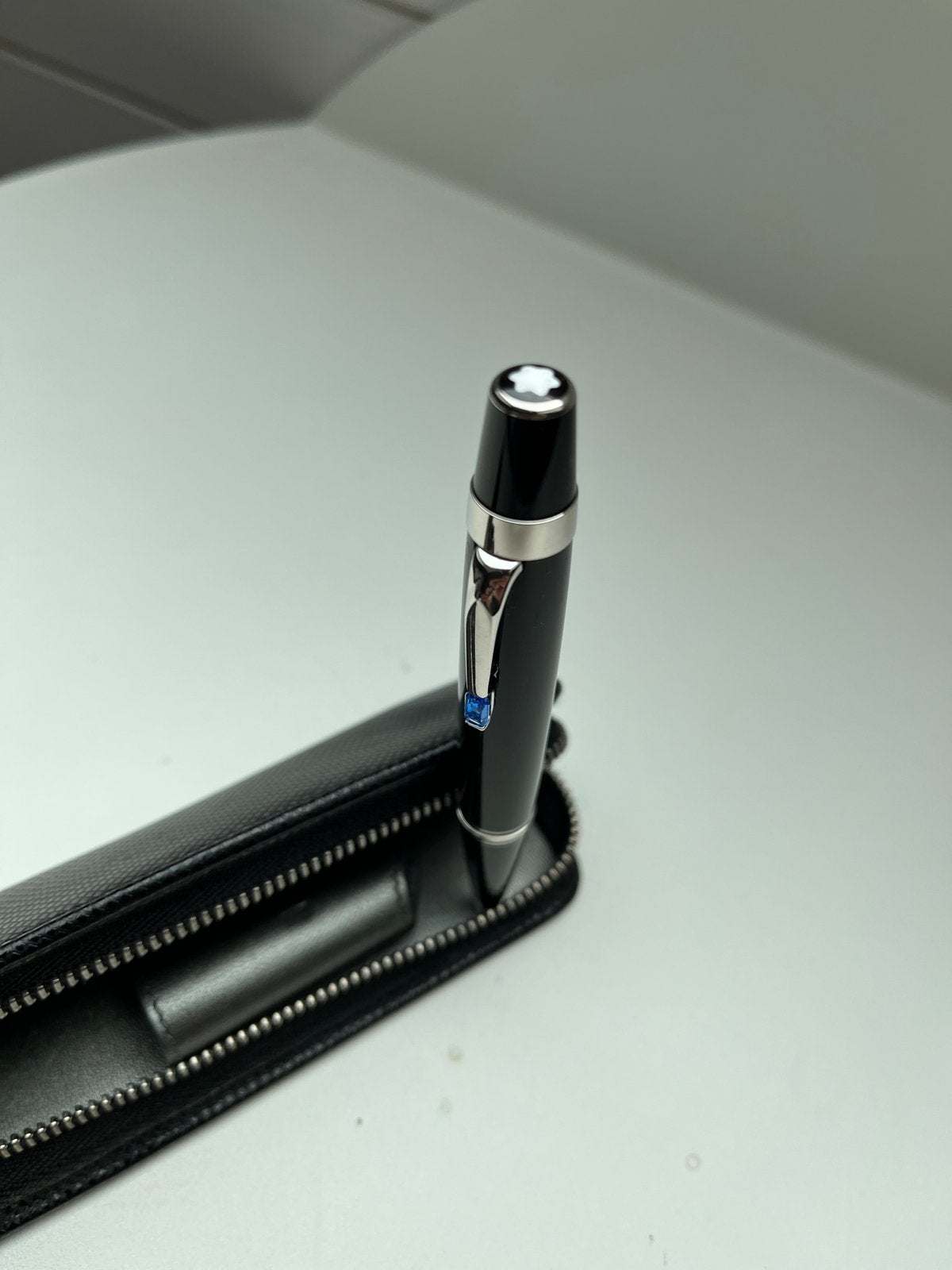 Stylo à bille MontBlanc Bohème Bleu, Enlèvement, Comme neuf, Stylo à bille
