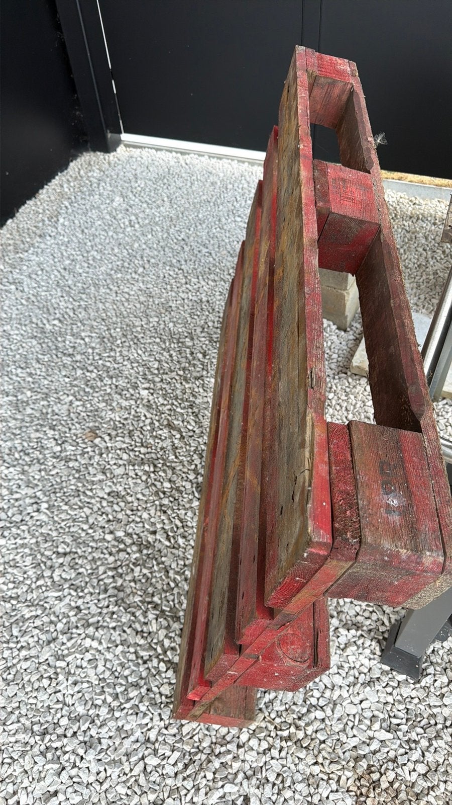 Houten pallet GRATIS AFHALEN, Ophalen, Zo goed als nieuw