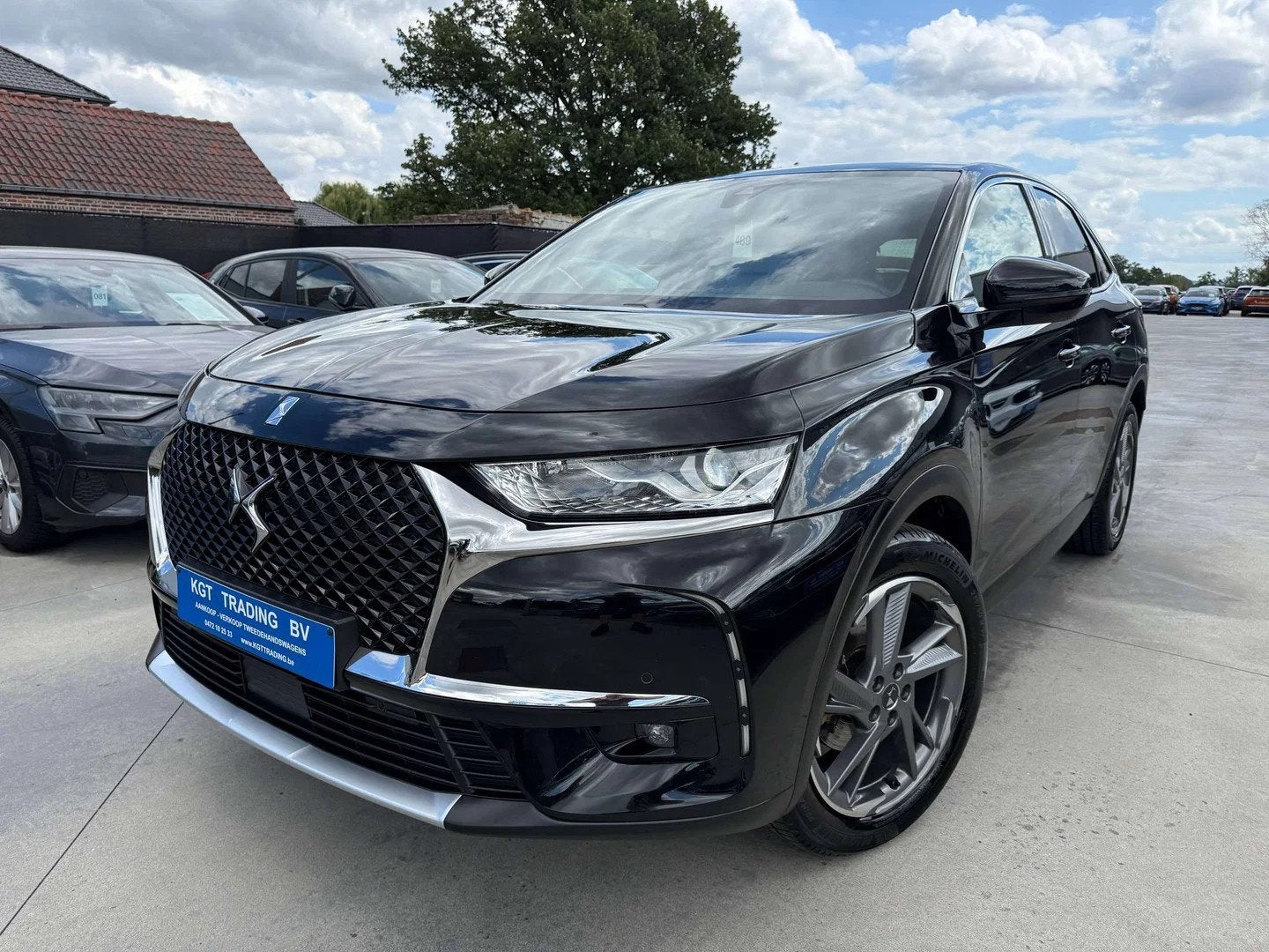 DS Ds 7 Crossback Automobiles 1.2i 130PK AUTOMAAT NAVIGATIE, Auto's, DS, Automaat, Gebruikt, 1199 cc, Zwart