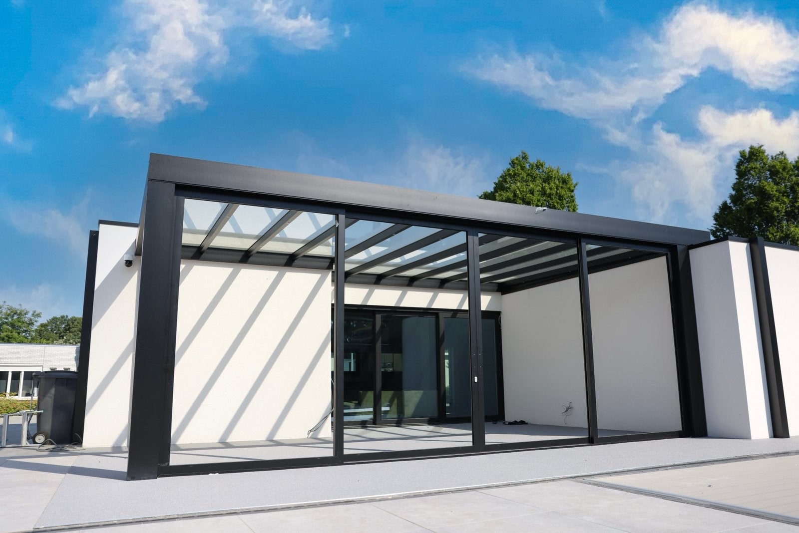 Overkapping carport veranda vele opties meerdere modellen, Tuin en Terras, Ophalen, Nieuw, Carport