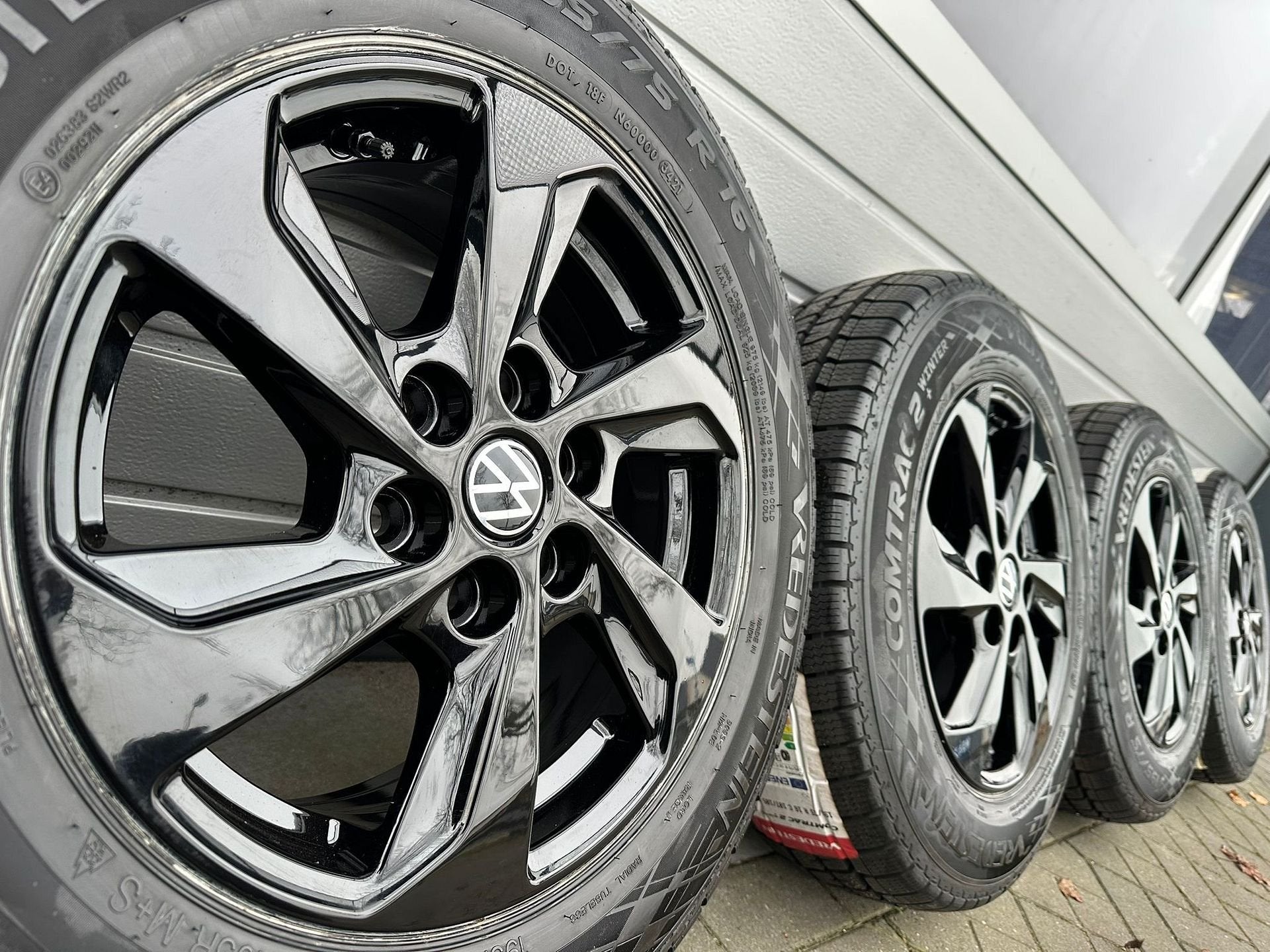 16“ Volkswagen T7 E-Transporter Multivan velgen winterbanden, Pneus et Jantes, Pneus hiver, 16 pouces, Utilisé