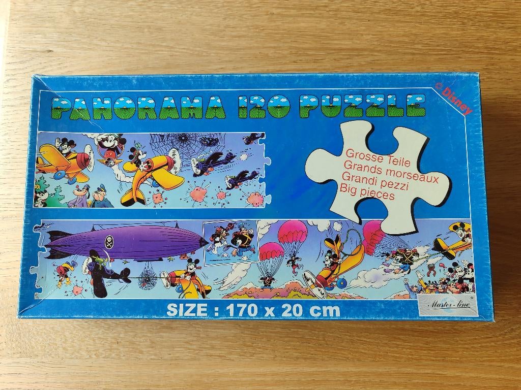 Puzzel grote stukken, Ophalen