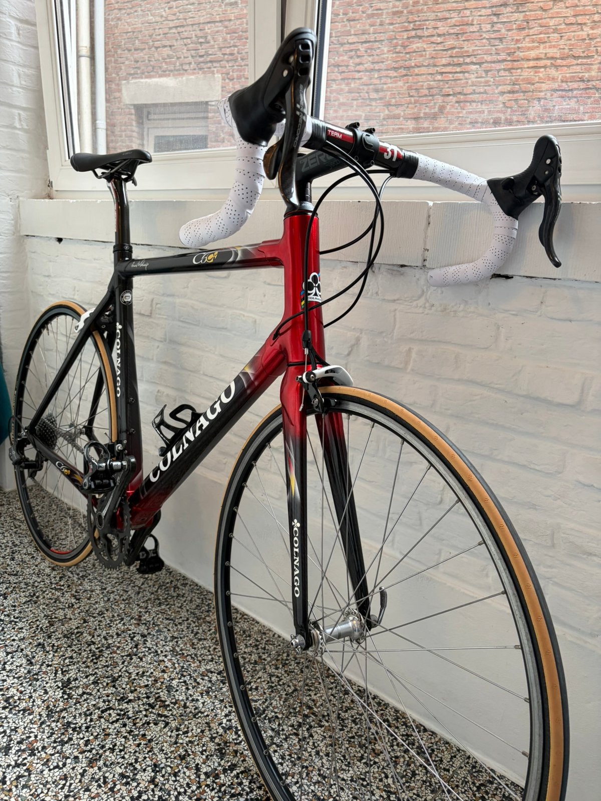 Colnago C60 Campagnolo Super Record 11 vitesses en bel état, Vélos & Vélomoteurs, Frein sur jante, Enlèvement ou Envoi, 57 à 61 cm