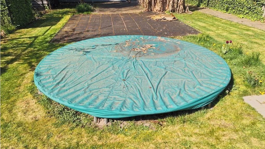 Trampoline (put), Ophalen, Gebruikt