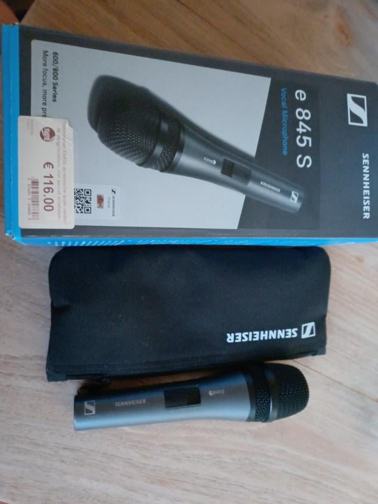 Microfoon Sennheiser e 845 S, Enlèvement