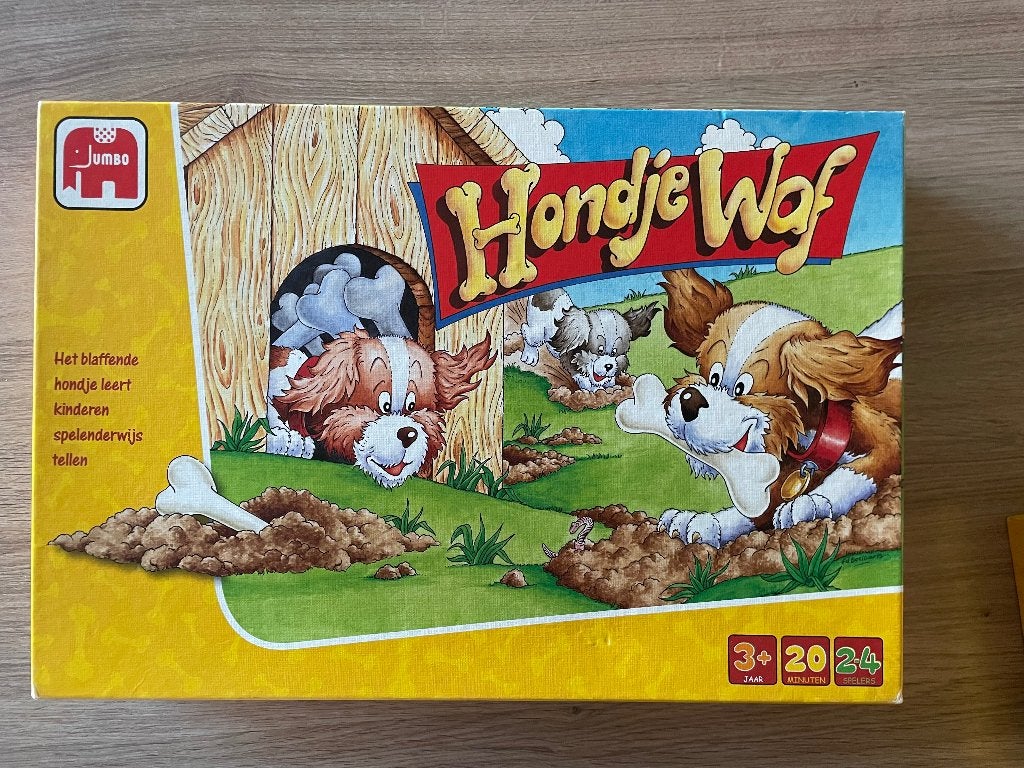 Jumbo Hondje Waf spel, Kinderen en Baby's, Ophalen, Gebruikt, Rekenen, Met geluid