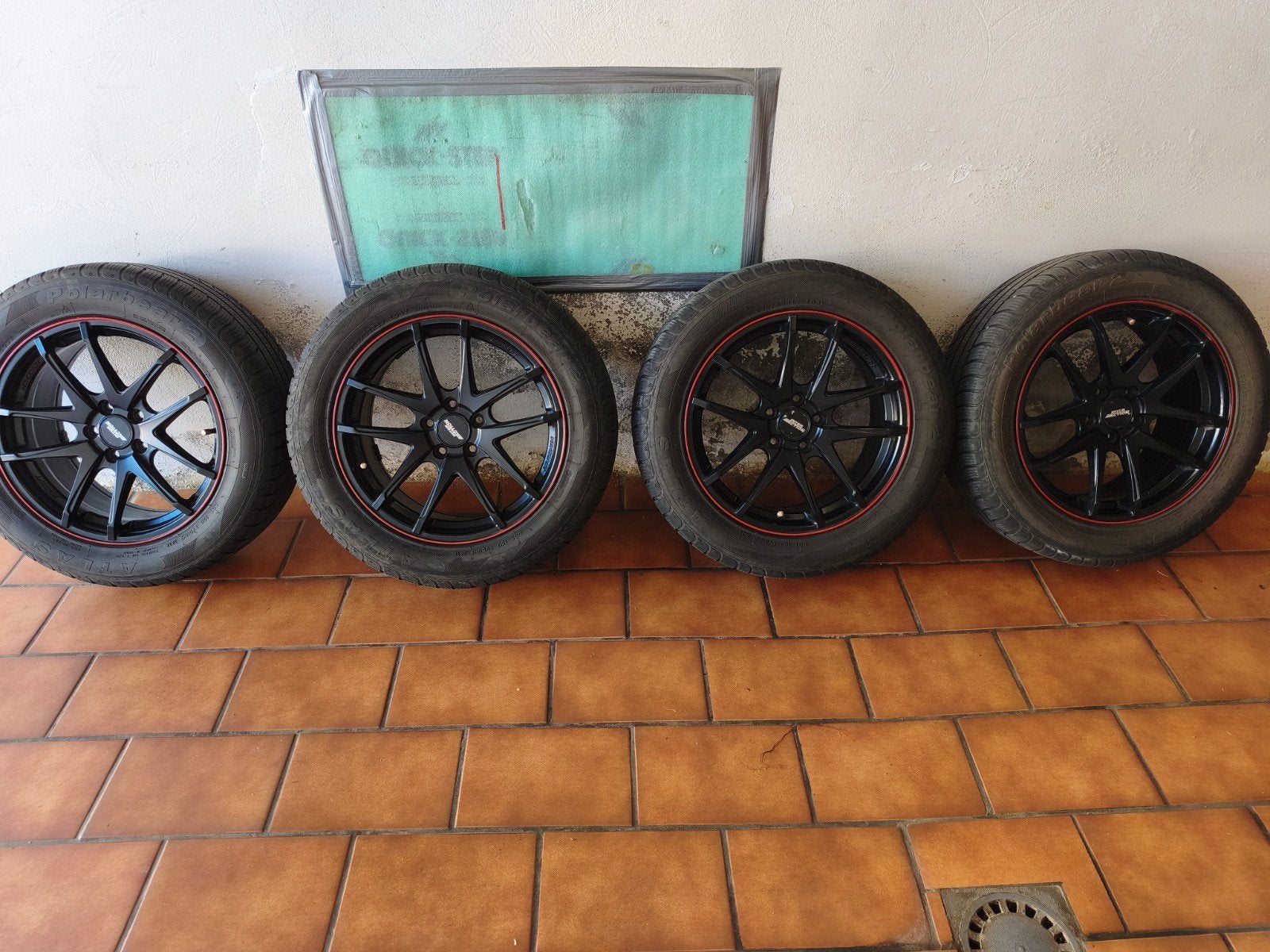 kit hiver ford Kuga jantes 7,5x17 pneus 235 55 R17, Ophalen, Gebruikt, Banden en Velgen, 17 inch