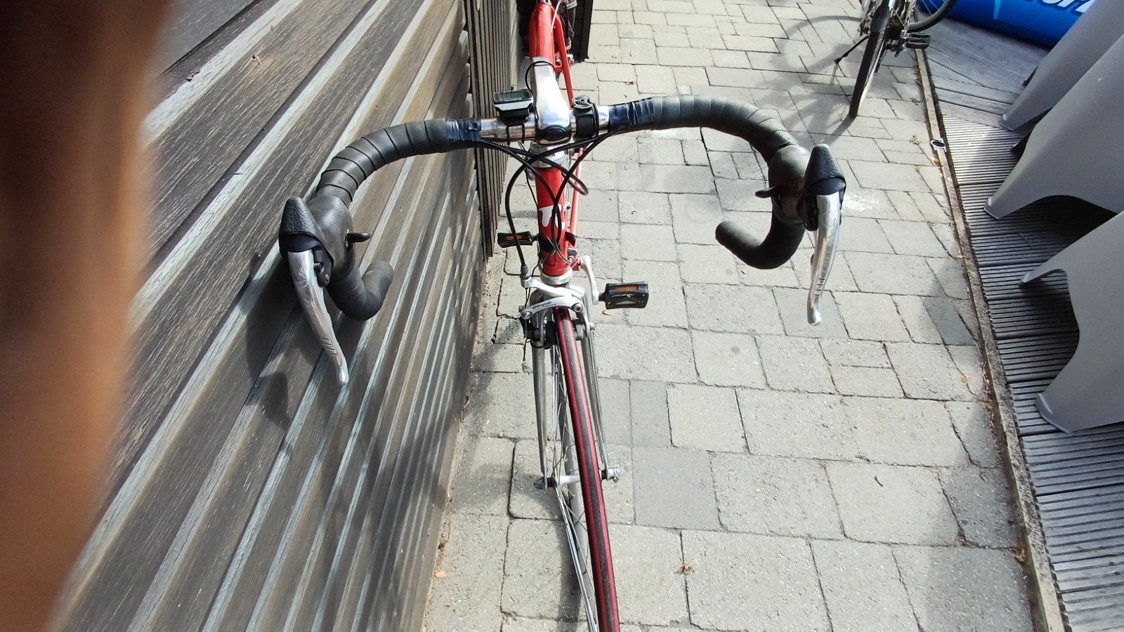 Koersfiets, Ophalen