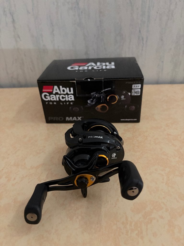 Abu Garcia reel, Ophalen, Zo goed als nieuw, Molen