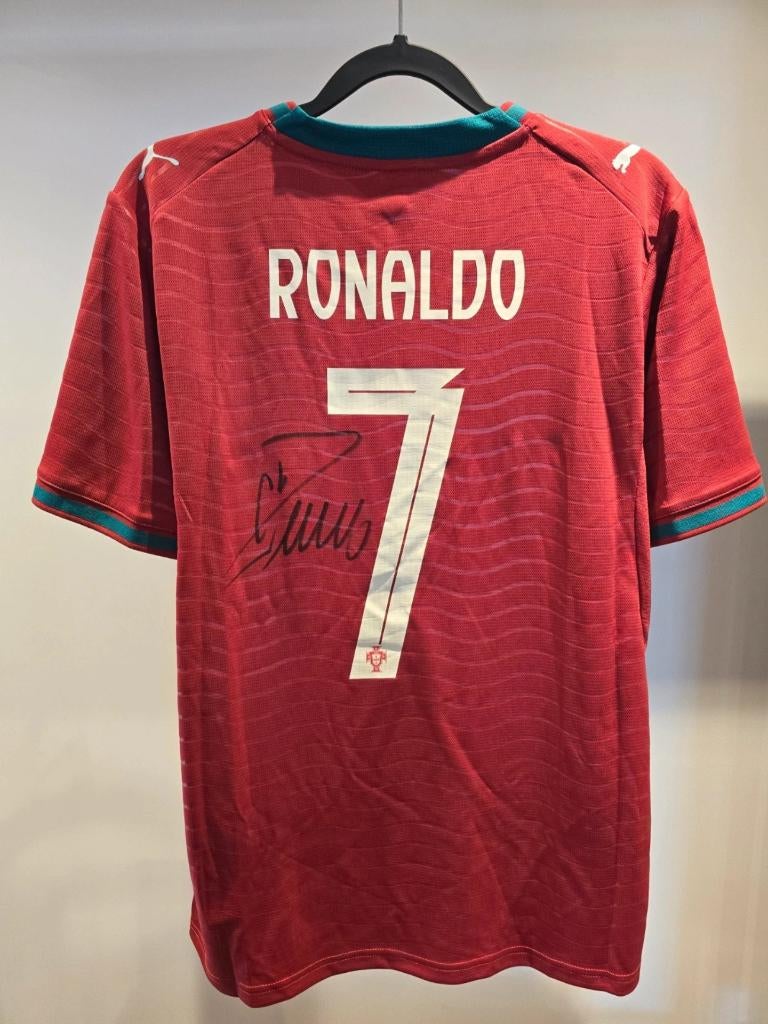 Cristiano Ronaldo a signé le maillot du Portugal 2026 (COA), Enlèvement ou Envoi, Neuf, Maillot
