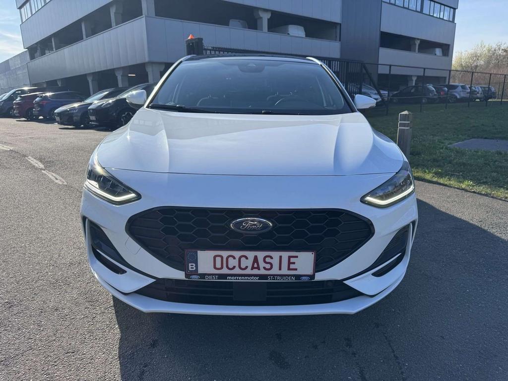 Ford Focus ST-Line X EcoBoost mHEV  *61248 OC0650, Focus, Wit, Parkeersensor, 999 cc