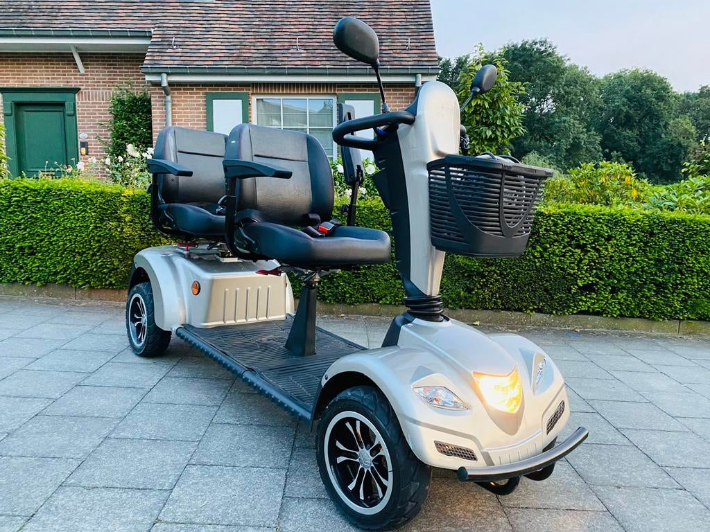 Scootmobiel Vermeiren Limo 2 | 2personnes scooter électrique, Enlèvement ou Envoi, Pliant, Comme neuf, Fauteuil roulant électrique