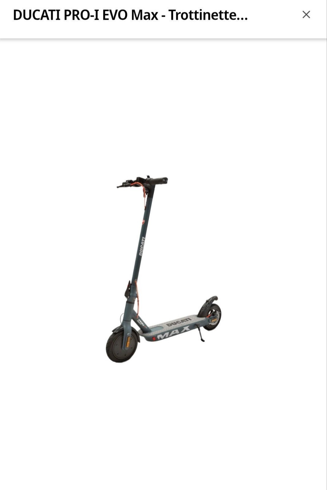 TROTTINETTE DUCATI PRO1 EVO Max Advanced neuve, Enlèvement, Comme neuf, Step simple, Ducati