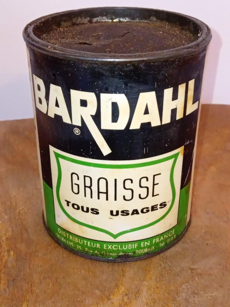 Boîte ancienne Graisse BARDAHL, Collections, Enlèvement ou Envoi, Comme neuf