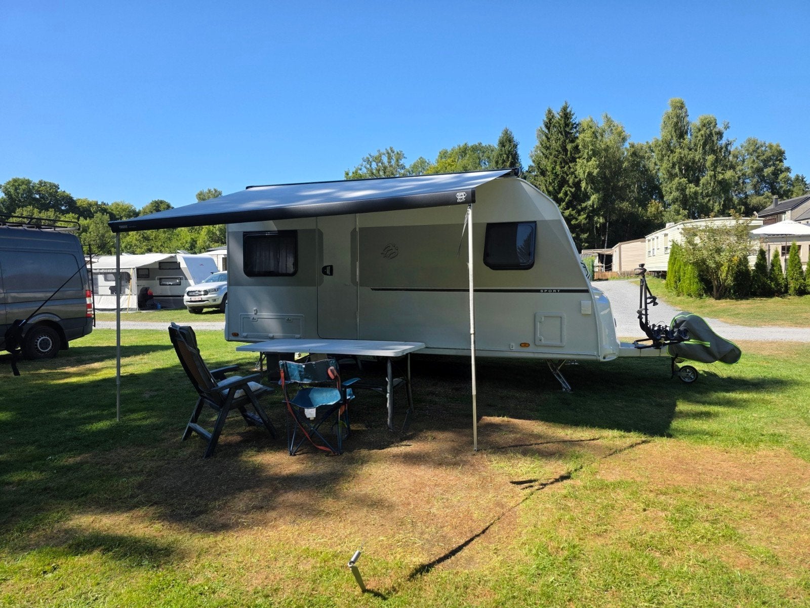 Caravane KNAUS sport 450 FU 2025, Caravanes & Camping, Caravanes, Jusqu'à 4, Mover, Siège standard, Knaus