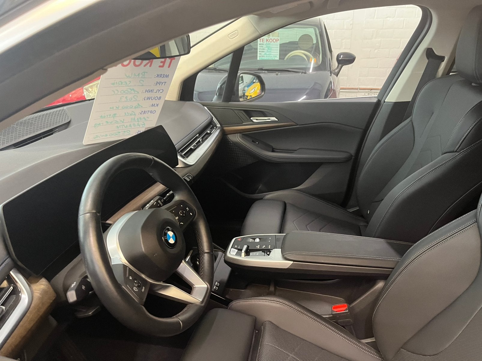 Bmw 2 active tourer, Automaat, Monovolume, Zwart, Euro 6