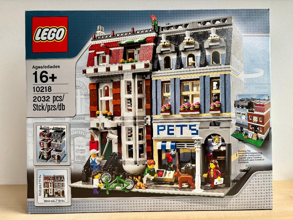Lego Creator Expert 10218 Pet Shop Nieuw!, Nieuw, Ophalen of Verzenden, Compleet, Lego